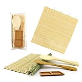 BambooMN Deluxe Sushi Mat Kit ...