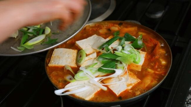 Cheonggukjang-jjigae (청국장찌개: Extra-strong fermented soybean paste stew)