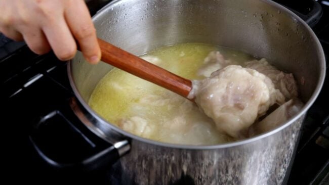 Korean beef bone broth