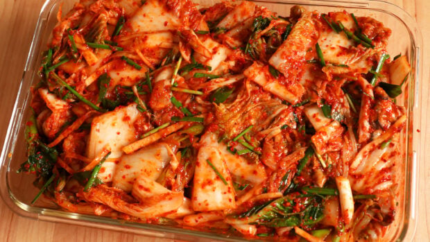Easy kimchi (Mak-kimchi 막김치)