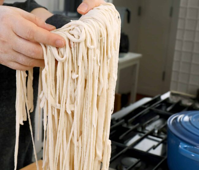 knife-cut noodles-kalguksu