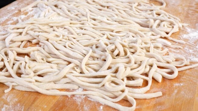 knife cut noodles