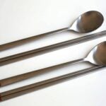 Korean stainless steel spoons and chopsticks