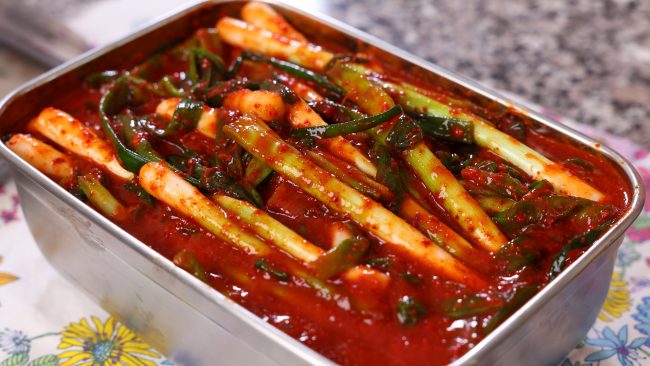 green onion kimchi