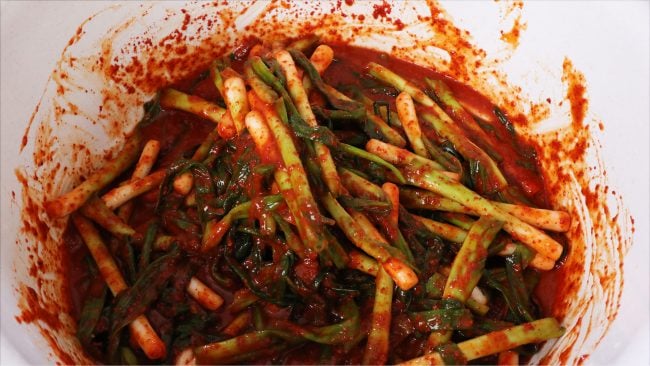 scallion kimchi