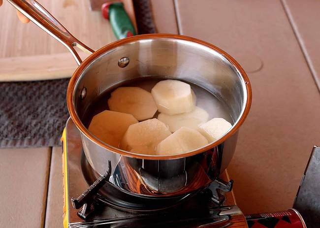 Cooking potato