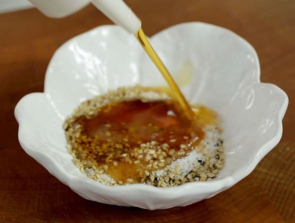 sesame salt dipping