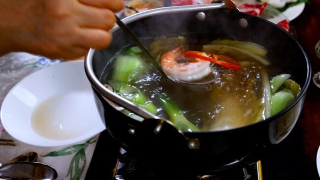 shabu-shabu shrimp