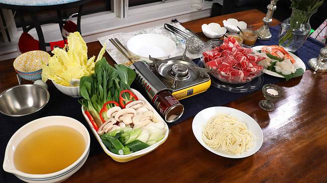 shabu-shabu table