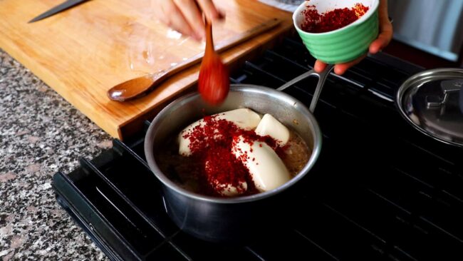 Spicy soft tofu stew with beef 