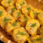 Wanja-jeon (Pan-fried meat & tofu patties: 완자전)